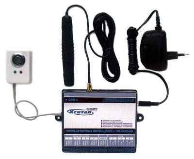 Кситал GSM-4 инструкция - сотовая система оповещения и управления